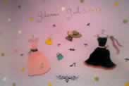 French Dresses Mural